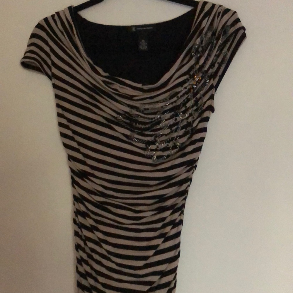 INC body fitted dress